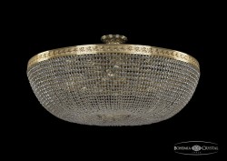 Люстра на штанге Bohemia Ivele Crystal 19051/90IV G