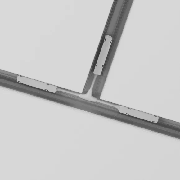 T-образный коннектор питания для магнитного шинопровода Maytoni Technical Magnetic track system Gravity TRA004CWT-22W, Белый, Пластик