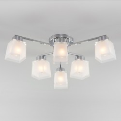 Накладная люстра Eurosvet 30162/6 хром