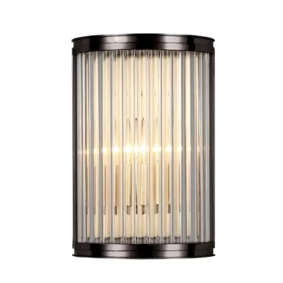 Настенный светильник Delight Collection Crystal bar KM0767W-1 matt black