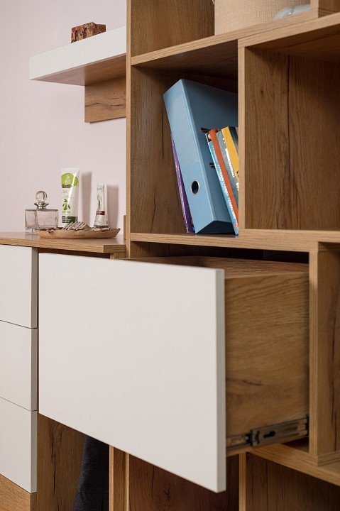 Стеллаж комбинированный Лойс 95 GLZ_00-00025558