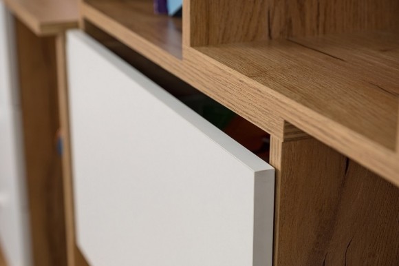 Стеллаж комбинированный Лойс 95 GLZ_00-00025558