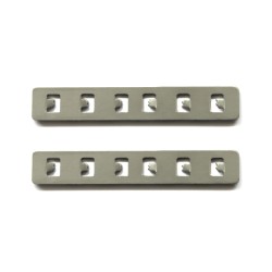 Прямой соединитель для встраиваемого магнитного шинопровода (2 шт.) ST Luce Skyline 48 ST005.749.00.1