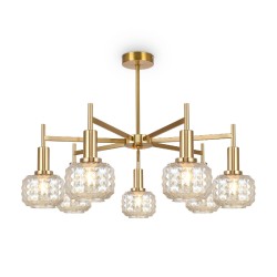 Люстра на штанге Freya Fero FR5366CL-07BS