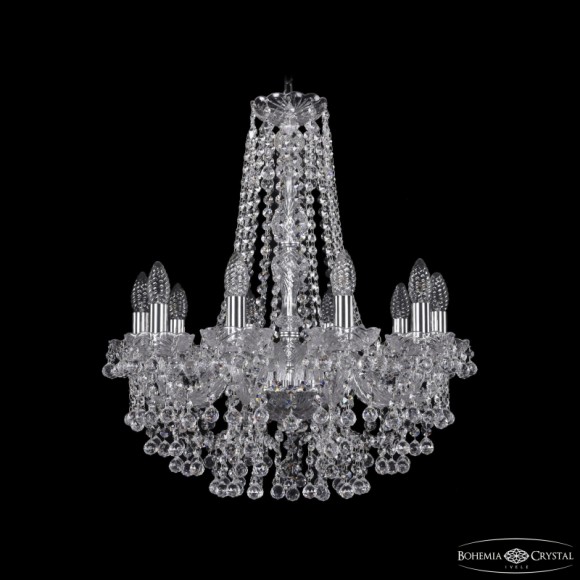 Подвесная люстра Bohemia Ivele Crystal 1409/10/195/h-63 Ni