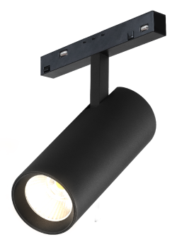 Трековый магнитный светильник iLedex Vision 4822-007-D75-30W-38DG-3000K-BK