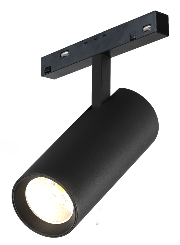 Трековый магнитный светильник iLedex Vision 4822-007-D75-30W-38DG-3000K-BK