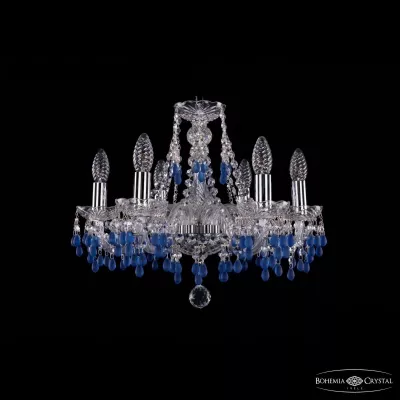 Подвесная люстра Bohemia Ivele Crystal 1410/6/160 Ni V3001