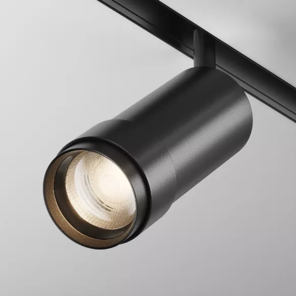 Трековый магнитный светильник Maytoni Focus Zoom TR211-1-12W3K-Z-B, вид сверху