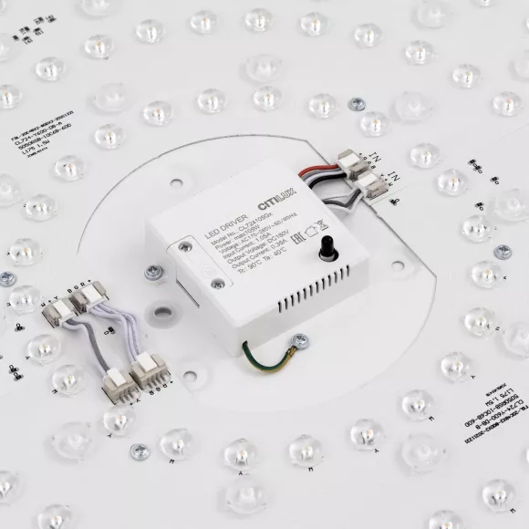 Потолочный светильник Citilux Купер CL724105G0, Белый, RGB, Металл, светодиодный модуль