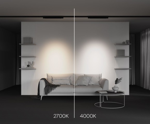 Трековый трехфазный светильник Maytoni Points TR195-3-20W4K-M-B