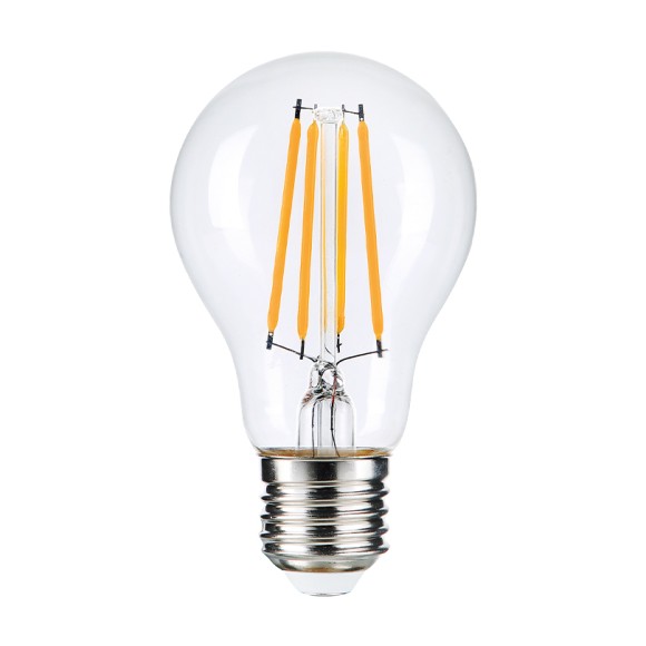 Лампа светодиодная филаментная WOLTA 15Вт 3000K Е27 груша прозрачная WF-A60-15W3KE27