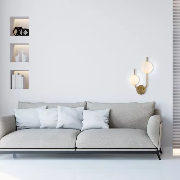 Бра Escada Sphere 642/2A Brass Бра Escada Sphere 642/2A Brass