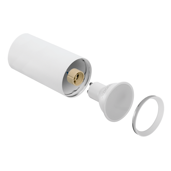 Накладной светильник Wolta Basic WSL-GU10/01W