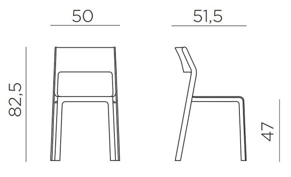 Стул Trill NRD_003-4025316000