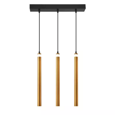 Подвесной светодиодный светильник Eurosvet Maestro 50133/3 LED бронза