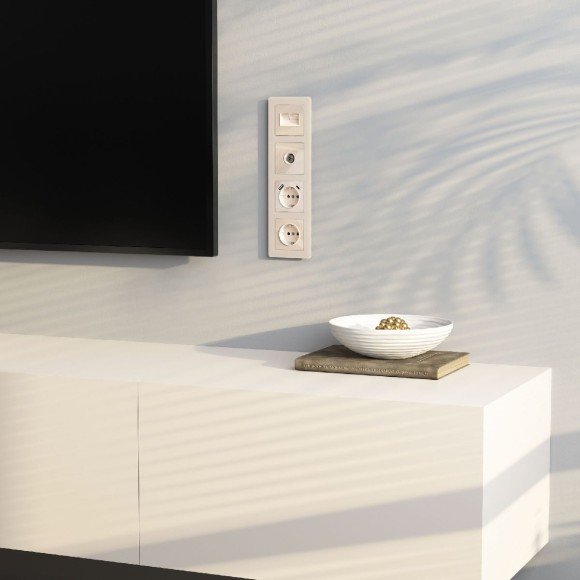 ТВ-розетка оконечная Werkel 4690389197130 W1183043 a064065