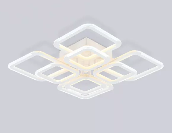 Потолочная люстра Ambrella Light Original Acrylica FA8950, вид снизу