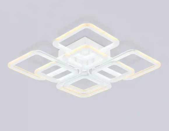 Потолочная люстра Ambrella Light Original Acrylica FA8950, Белый, От теплого до холодного, Металл