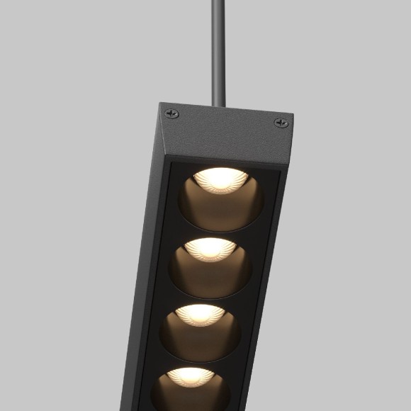 Трековый подвесной магнитный светильник Maytoni Points TR169-1-26W3K-M-B