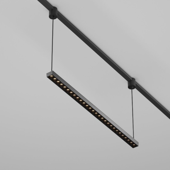 Трековый подвесной магнитный светильник Maytoni Points TR169-1-26W3K-M-B