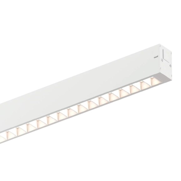 Трековый однофазный светильник AM Group Plain Opal AM582 27W 3000K WH