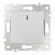Выключатель одноклавишный проходной Arte Milano 203.33-1.silver