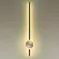 Бра Odeon Light 4256/18WL, Черный, Бронза, Теплый белый, светодиодный модуль