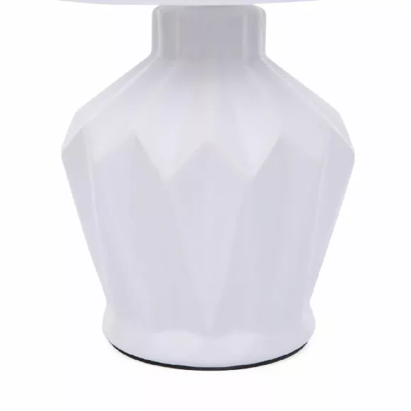 Настольная лампа Lumion Origamia 8226/1T, Белый, Керамика, Ткань, декоративные элементы крупным планом Настольная лампа Lumion Origamia 8226/1T, Белый, Керамика, Ткань, декоративные элементы крупным планом