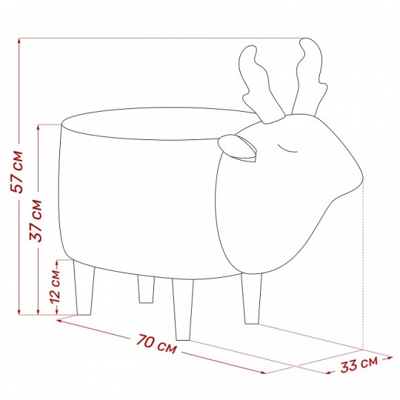 Пуф Maral LST_2500000221552