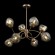 Люстра на штанге Freya Volani FR8017PL-08MG