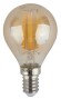 Лампа светодиодная Эра E14 9W 4000K F-LED P45-9W-840-E14 gold Б0047028