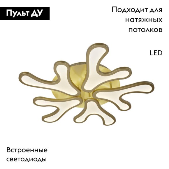 Потолочная светодиодная люстра с пультом управления Stilfort Blot 2079/03/05C