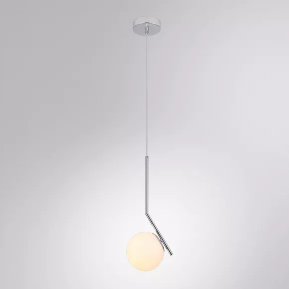 Подвесной светильник Arte Lamp Bolla-Unica A1924SP-1CC, Модерн, Белый