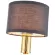 Настольная лампа Favourite Laciness 2609-1T, Золото, Серый, Металл, декоративные элементы крупным планом