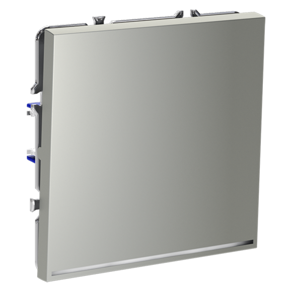 Выключатель одноклавишный с подсветкой Voltum S70 VLS010205