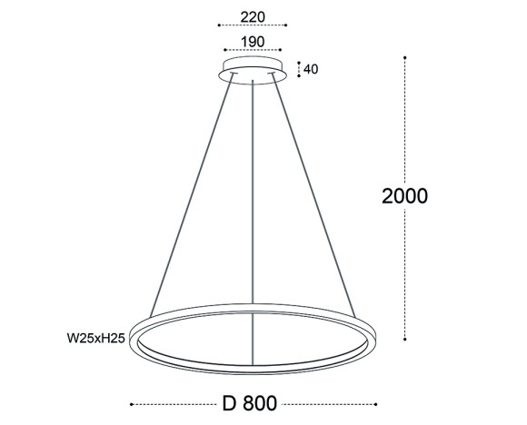 Подвесная светодиодная люстра Italline IT013-6028 white 3000K