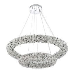 Подвесная люстра с пультом управления Modelux MS.6000.800.500 CR