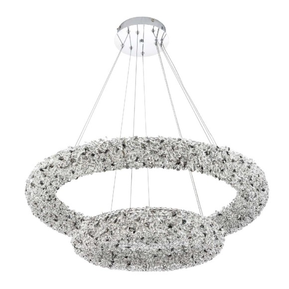 Подвесная люстра с пультом управления Modelux MS.6000.800.500 CR