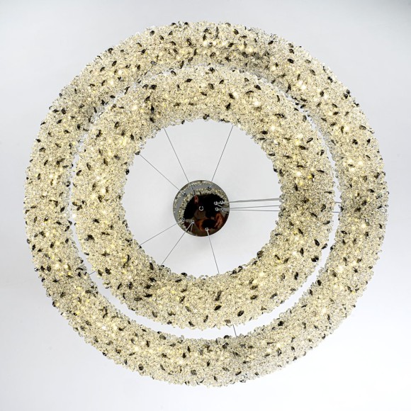 Подвесная люстра с пультом управления Modelux MS.6000.800.500 CR