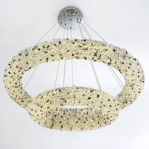 Подвесная люстра с пультом управления Modelux MS.6000.800.500 CR