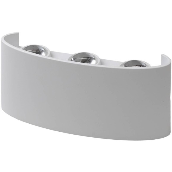 Уличный настенный светильник ЭРА WL12 WH Б0034610