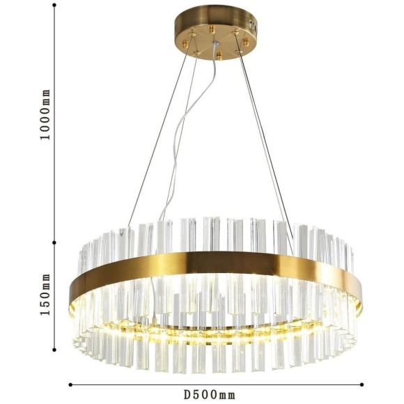 Подвесная светодиодная люстра Favourite Placerat 4012-5P