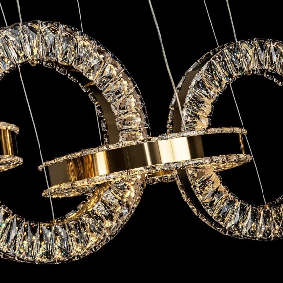 Подвесная светодиодная люстра Modelux ML.9041.1080 BS