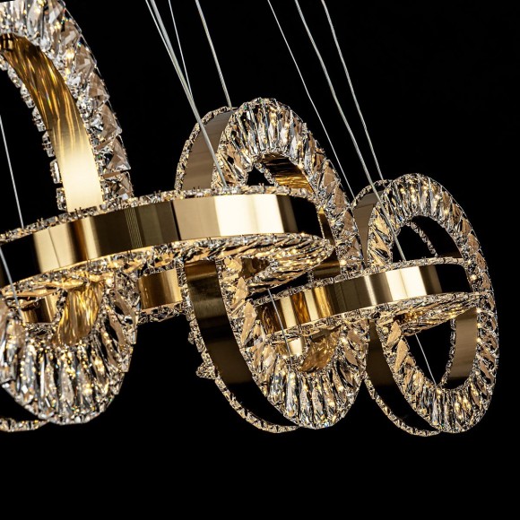 Подвесная светодиодная люстра Modelux ML.9041.1080 BS