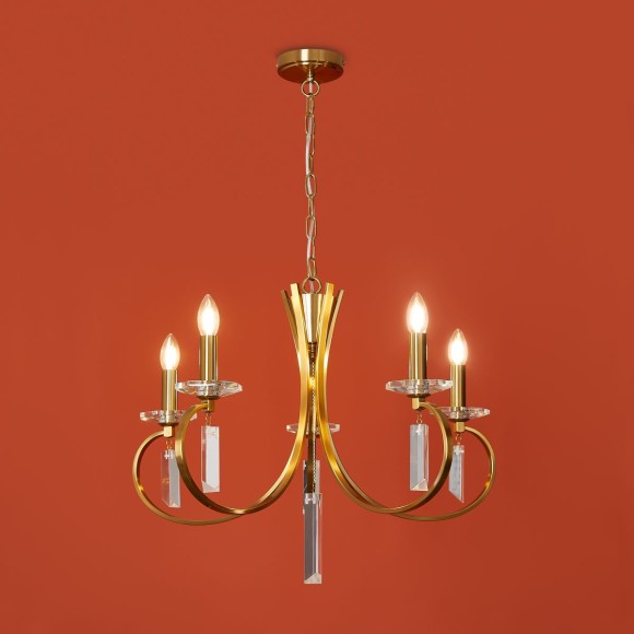 Подвесная люстра Freya Harvest FR2040PL-05BS