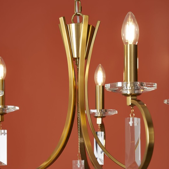 Подвесная люстра Freya Harvest FR2040PL-05BS