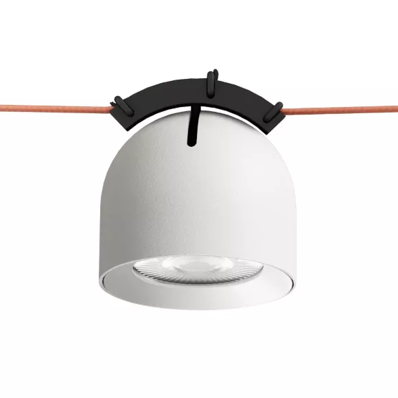 Трековый однофазный светильник Denkirs Belty spot DK5540-WH+BK, Черный, Белый, Нейтральный белый Трековый однофазный светильник Denkirs Belty spot DK5540-WH+BK, Черный, Белый, Нейтральный белый