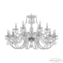 Подвесная люстра Bohemia Ivele Crystal 101/12+6/360 Ni