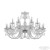 Подвесная люстра Bohemia Ivele Crystal 101/12+6/360 Ni
